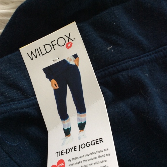 NWT Wildfox Tie Dye Joggers - Picture 6 of 9